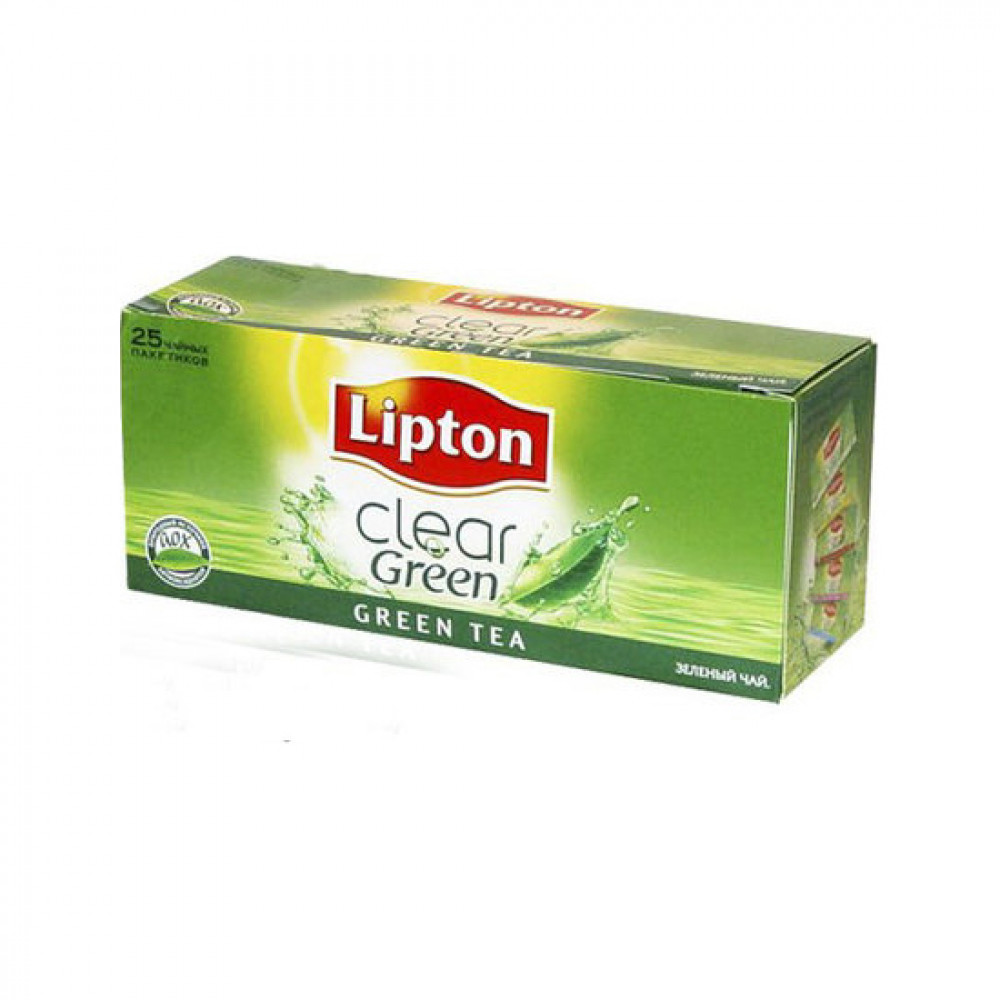 LIPTON 100X1.7GR YASIL CAY CLEAR QUTU