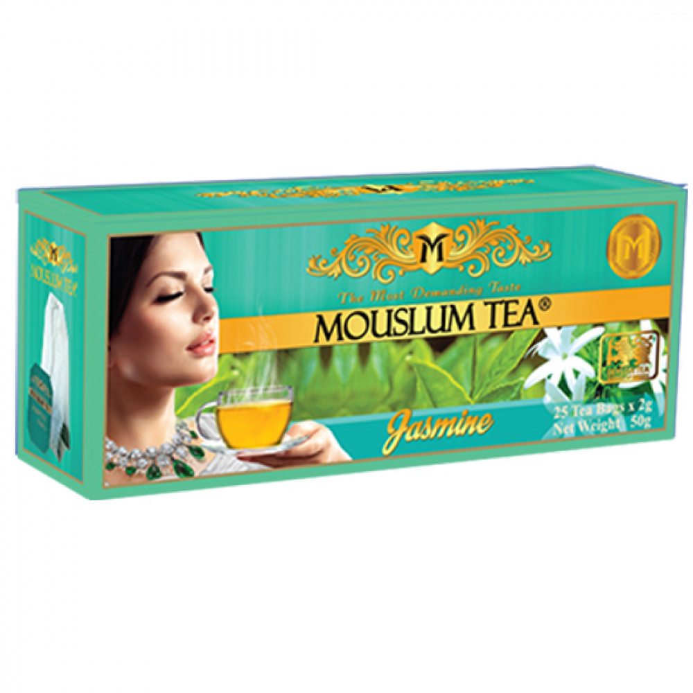 MOUSLUM TEA 25*2GR GREEN TEA / JASMIN