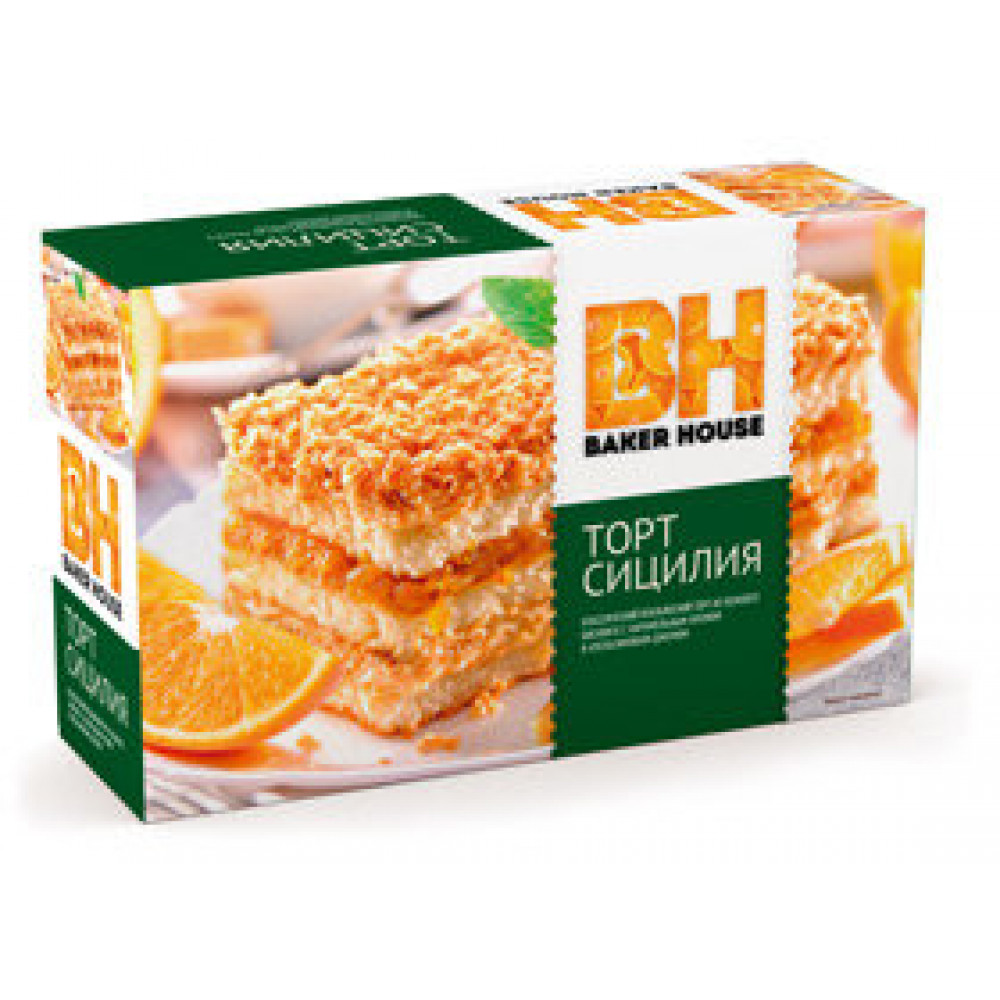 BAKER HOUSE 350GR TORT SICILIYA QUTU