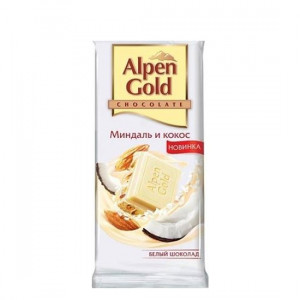 ALPEN GOLD 80GR BADAM-KOKOS AG PL/SOKOLAD