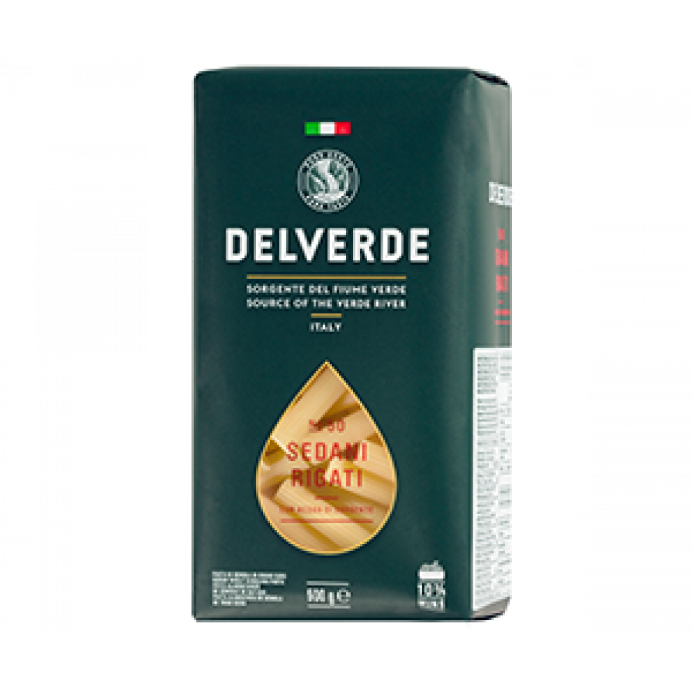 DELVERDE 500GR MAKARON RIGATI BRONZO 50