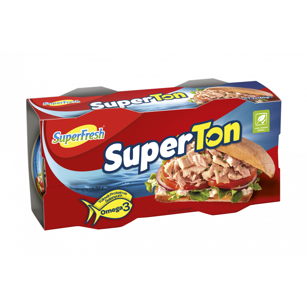 SUPER FRESH 2X140GR TON BALIGI BUTUN DILIM D/Q