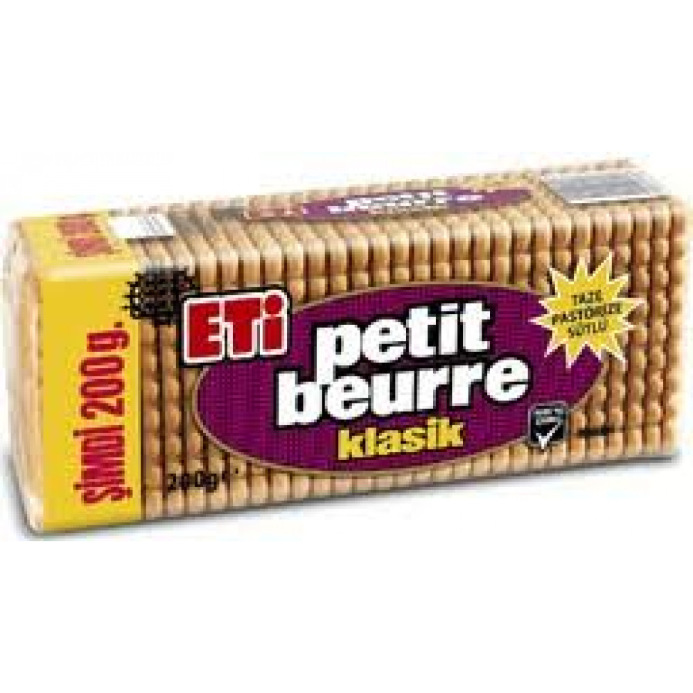 ETI PETIT BEURRE 200GR PECENYE KLASSIK