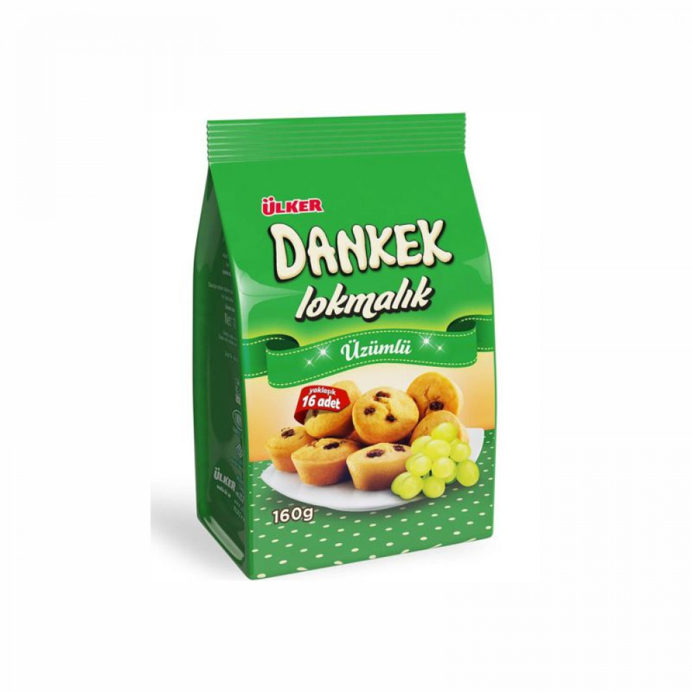 ULKER 160GR DANKEK KEKS UZUMLU POSET