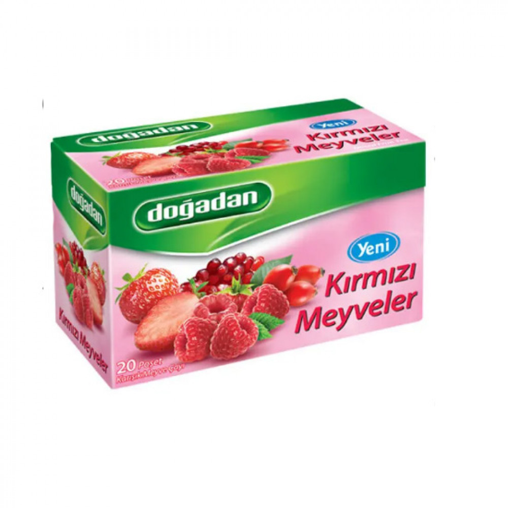 DOGADAN 20X2GR CAY QIRMIZI MEYVELER