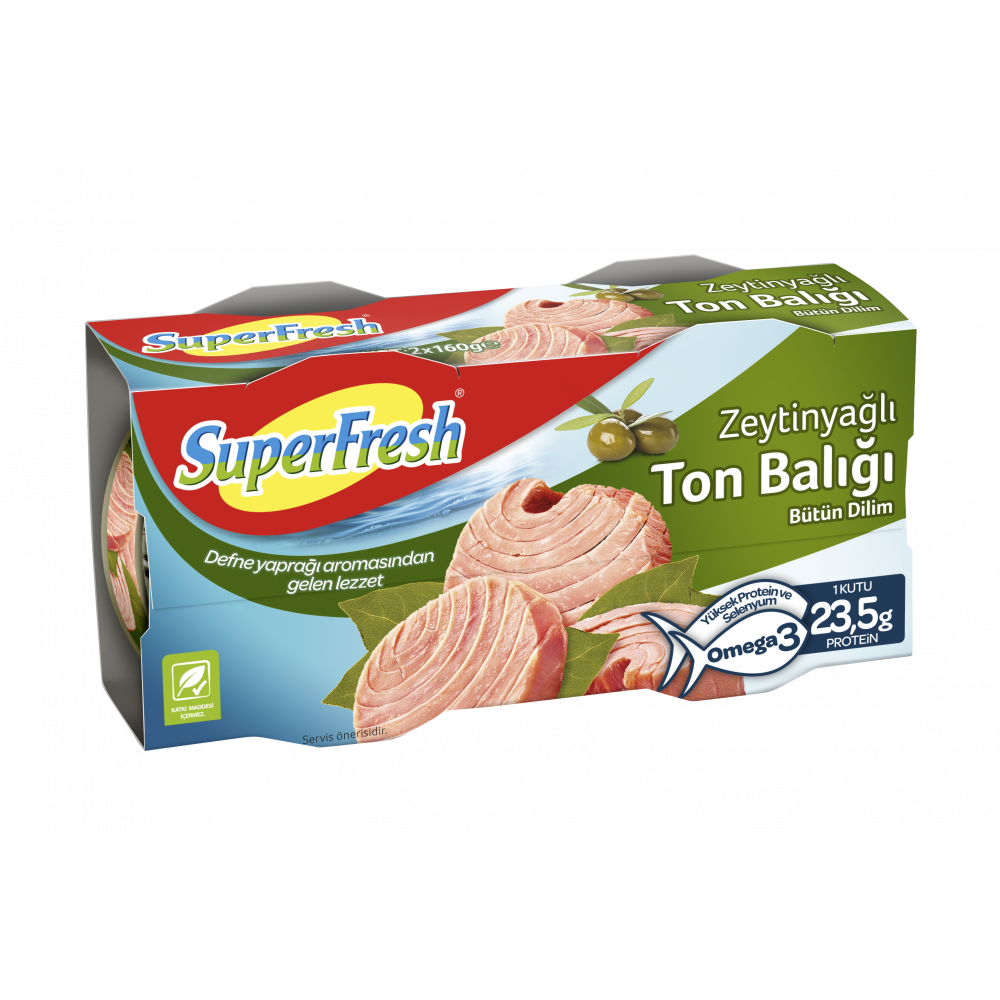 SUPER FRESH 2X140GR TON BALIGI ROYAL ZEYTUN YAG.