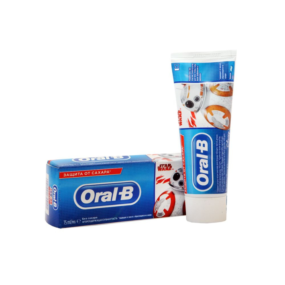 ORAL-B 75ML 6+ USAQ DIS MECUNU STARWARS