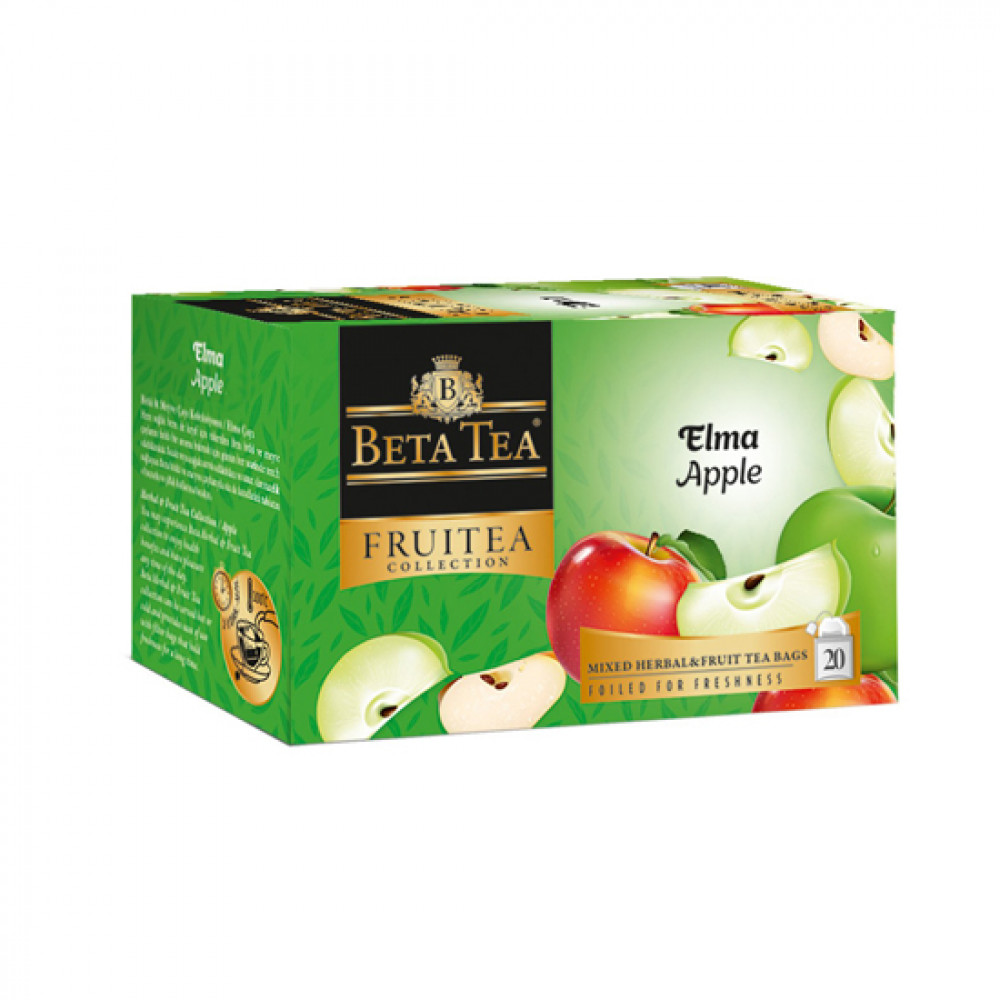 BETA TEA 20X2GR BITKI CAY ELMA QUTU