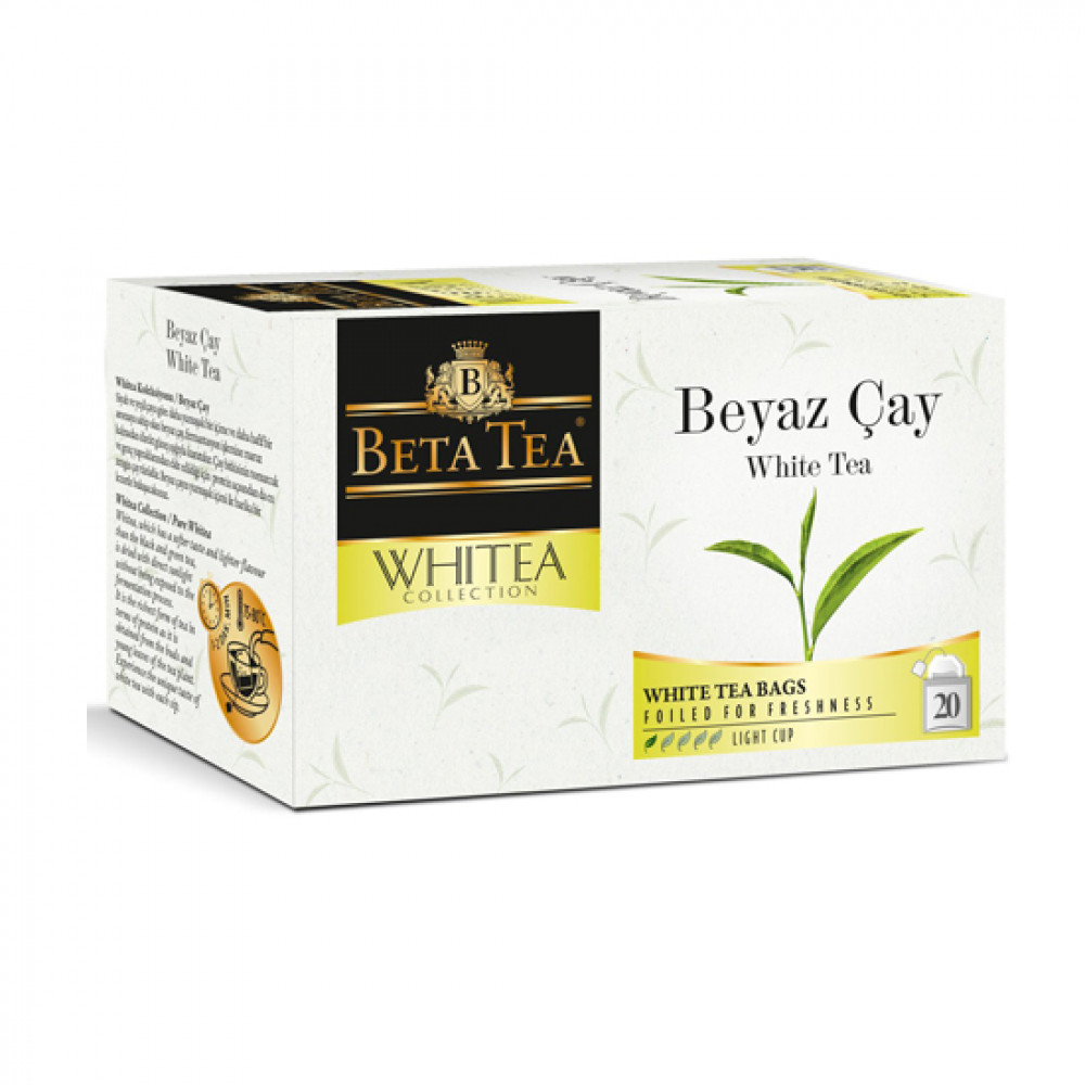 BETA TEA 20X1.2GR BITKI CAY BEYAZ QUTU