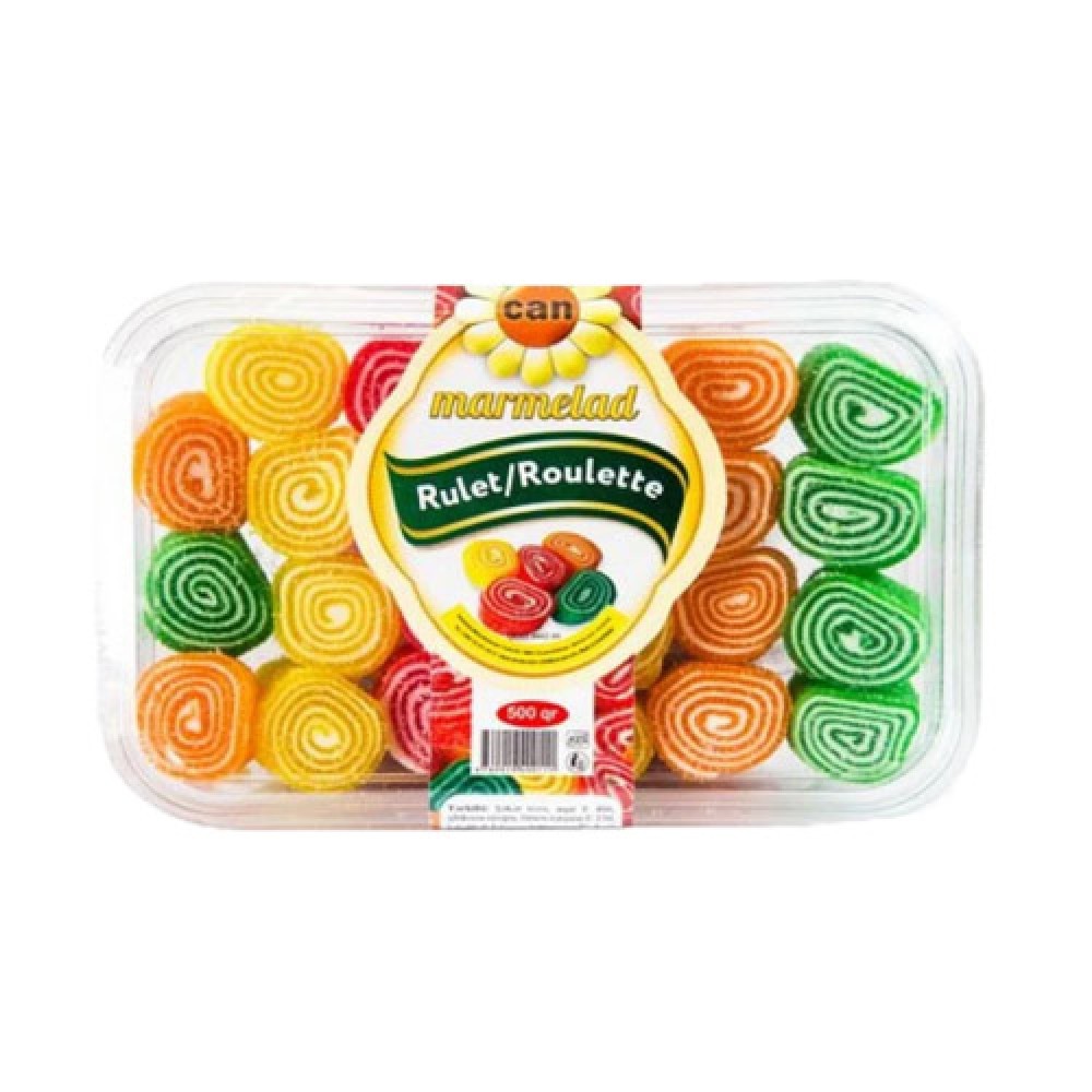 CAN 450GR MARMELAD RULET PL/Q