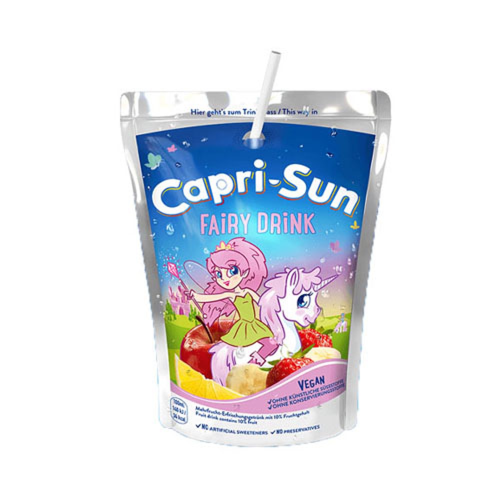 CAPRI-SUN 200ML MEYVE SIRESI FAIRY DRINK PAKET