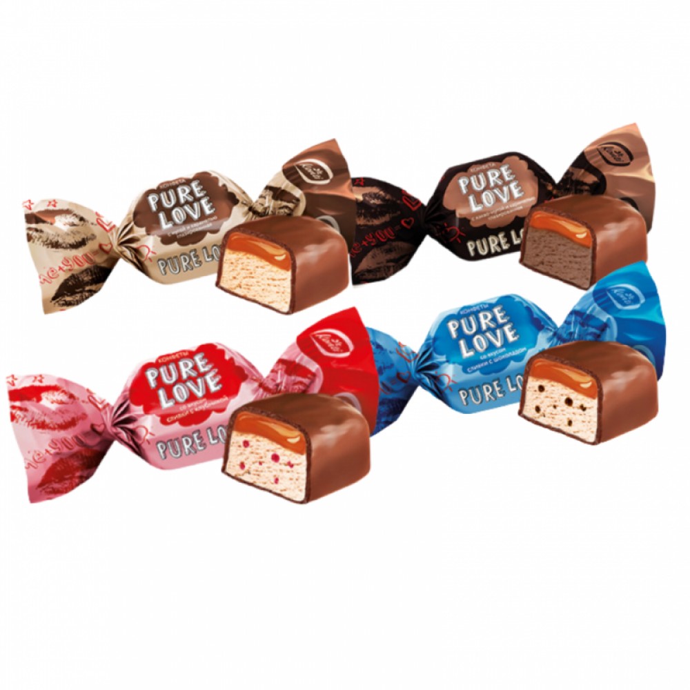 KONFET KONTI PURE LOVE NUQA/KAKAO-NUQA KG