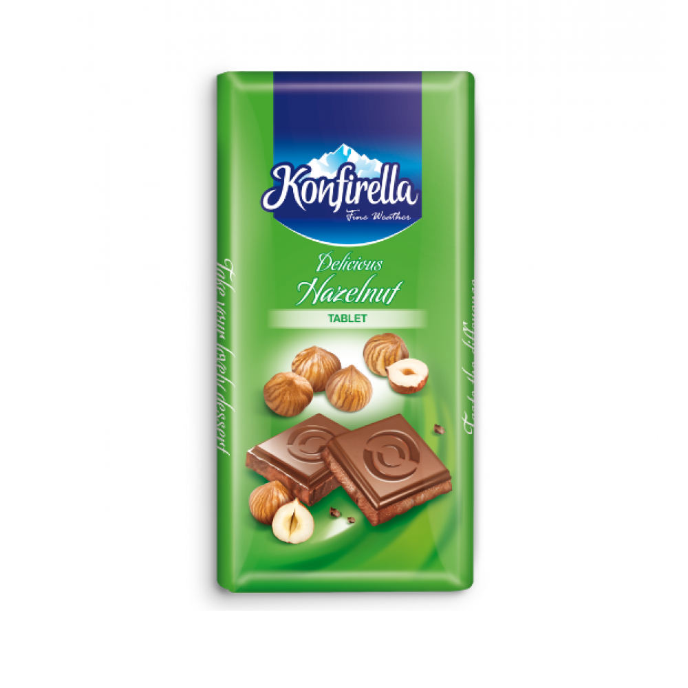 KONFIRELLA 80GR PLITKA SOKOLAD FINDIQLI