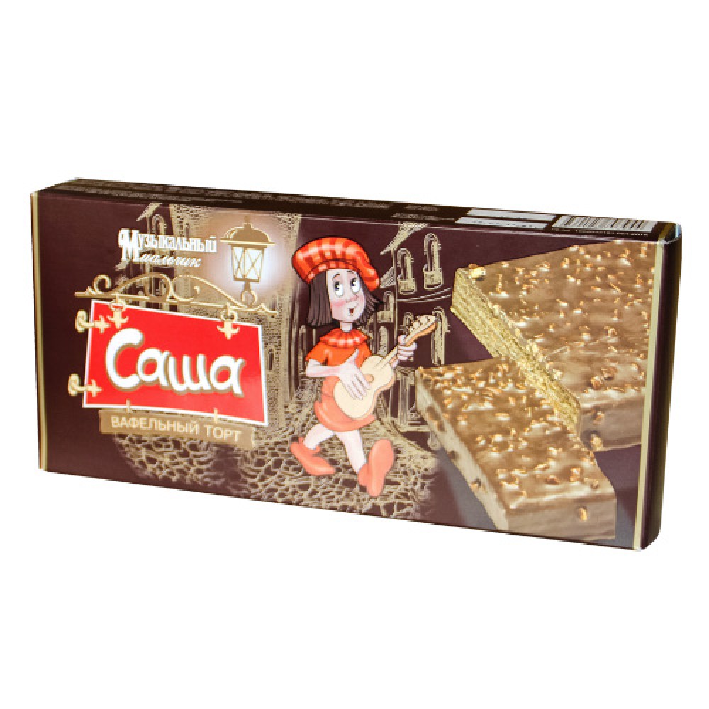KONFIROM 220GR MUZ.MALCIK SASHA TORT VAFLI QUTU