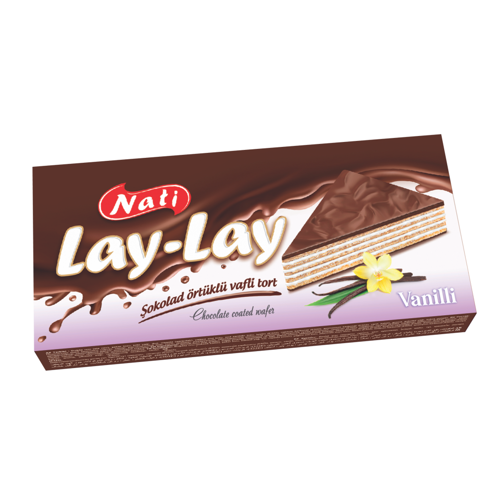 LEZZET 200GR LAY-LAY VAFLI VANILLI KREMLI