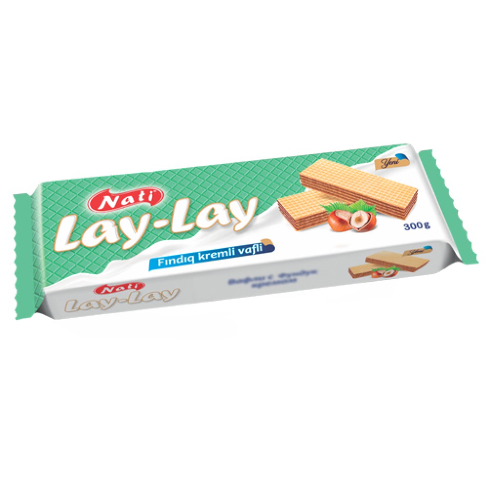 LEZZET 300GR LAY-LAY VAFLI FINDIQLI