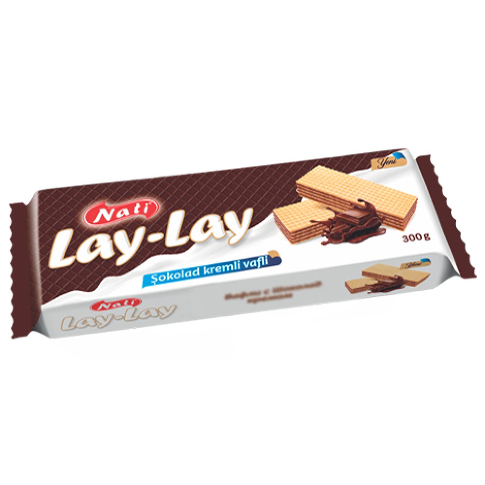 LEZZET 300GR LAY-LAY VAFLI SOKOLADLI