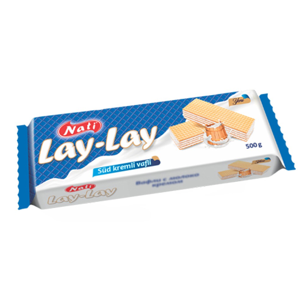 LEZZET 500GR LAY-LAY VAFLI SUDLU KREMLI