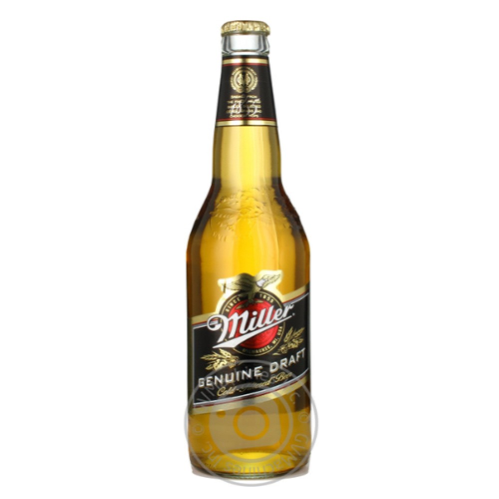 MILLER 0.5LT GENUINE DRAFT PIVE S/Q