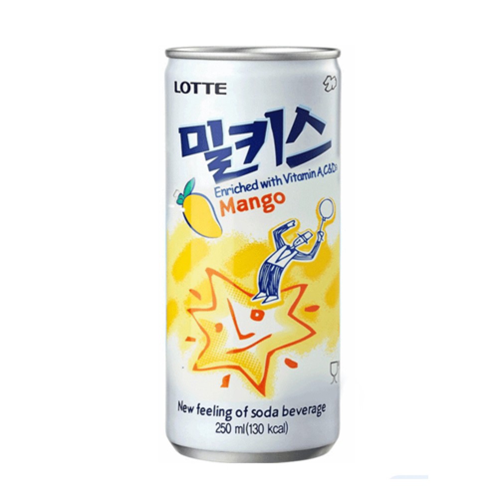 LOTTE 250ML MILKIS MANQO D/Q