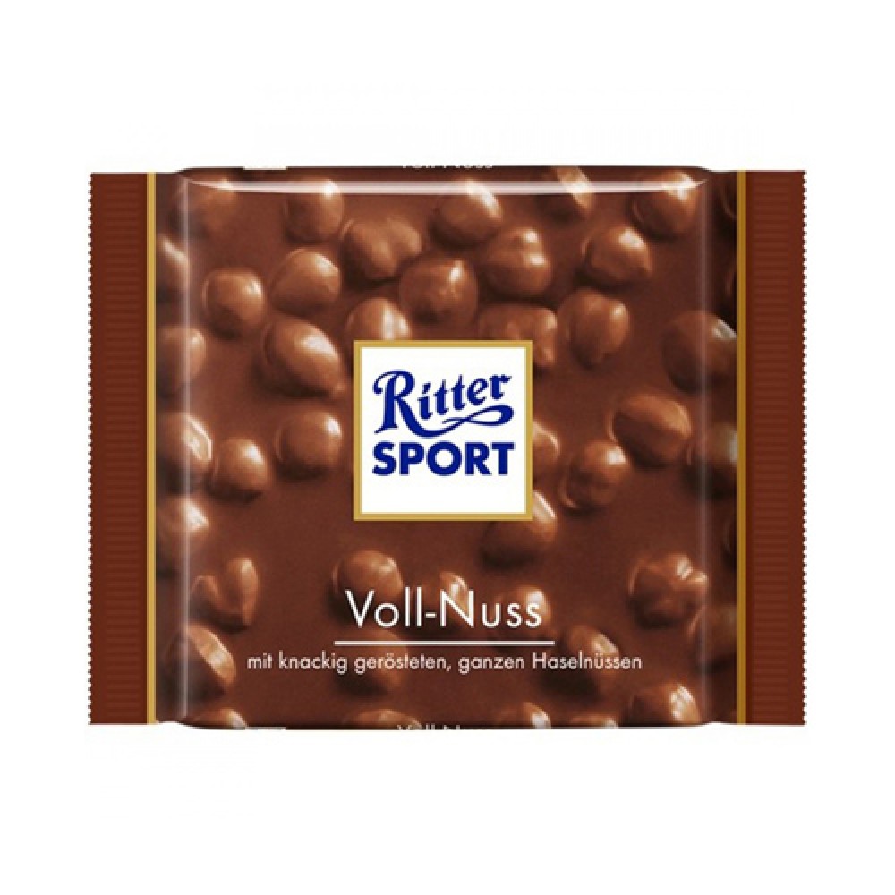 RITTER SPORT 100GR VIP WHOLE HAZELNUTS PL/SOKOLAD