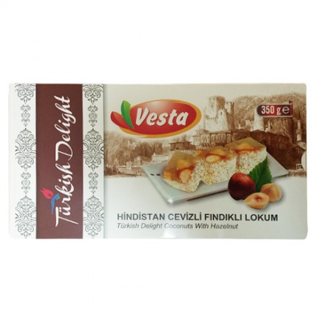 VESTA 350GR LOKUM HINDISTAN CEVIZI-FINDIK