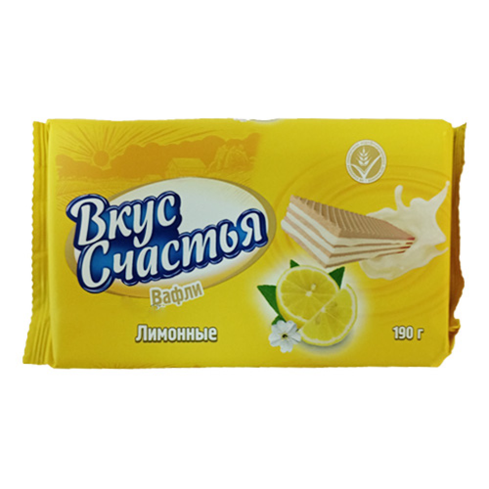 VKUS SCASTYA 190GR LIMONLU VAFLI