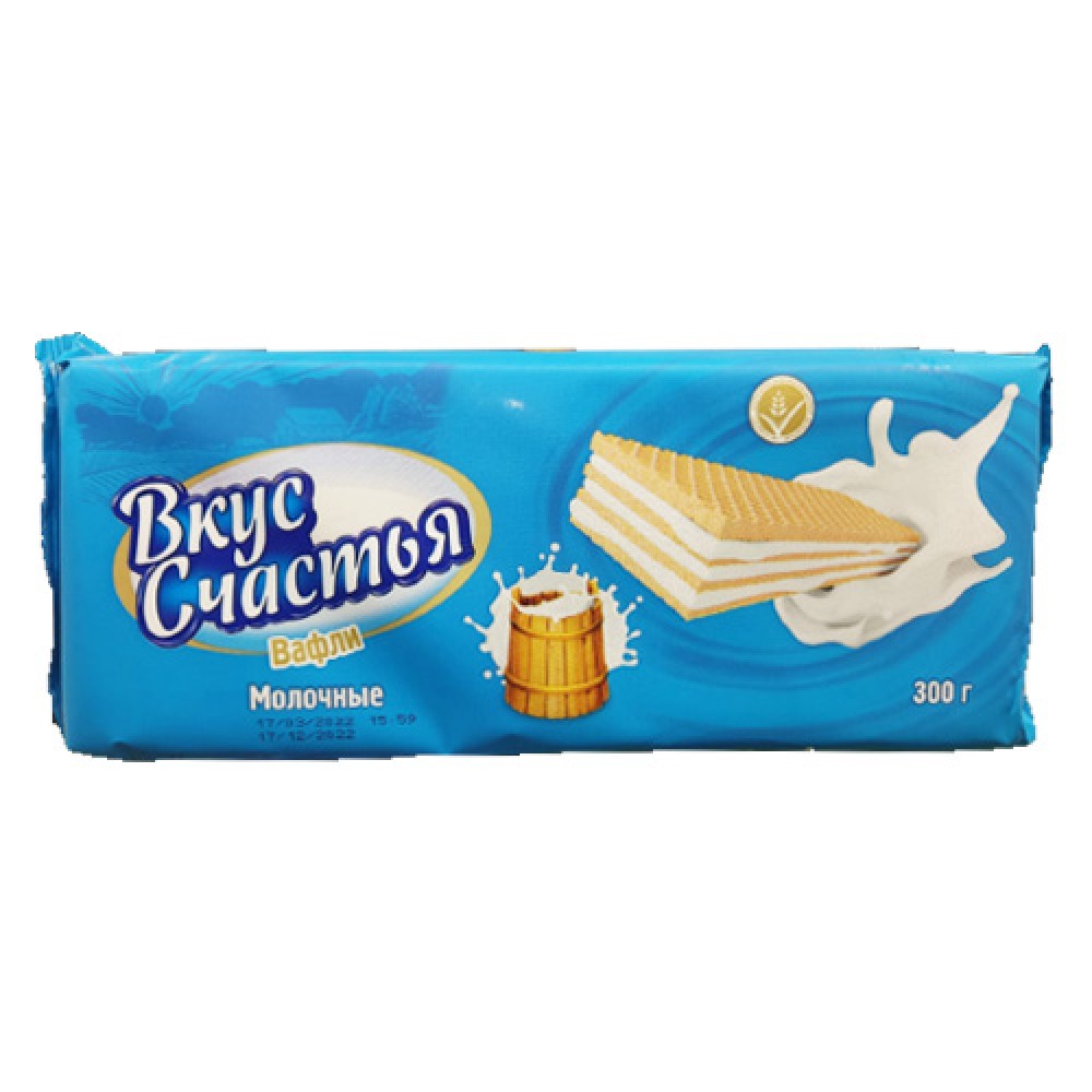 VKUS SCASTYA 300GR SUTLU VAFLI