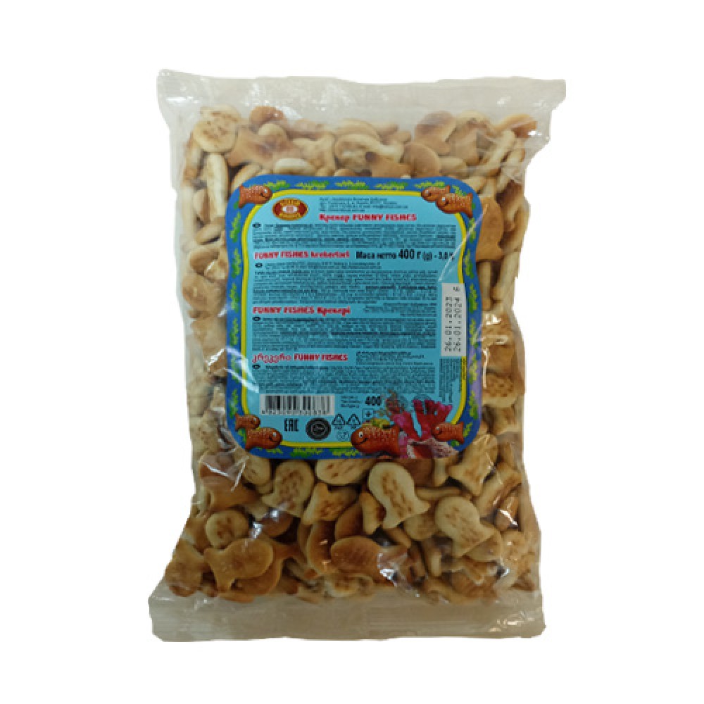 XARKOV 400GR KREKER FUNNY FISHES