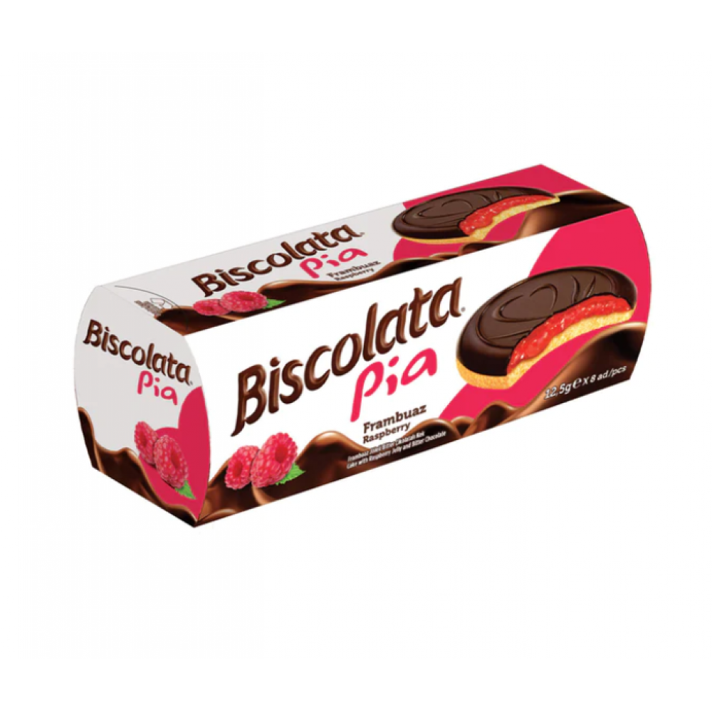 SOLEN 100GR BISCOLATA PIA FRAMBUAZ RASPBERRY