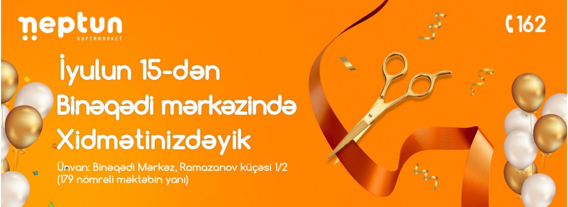 Neptun Binəqədi Mərkəzdə!