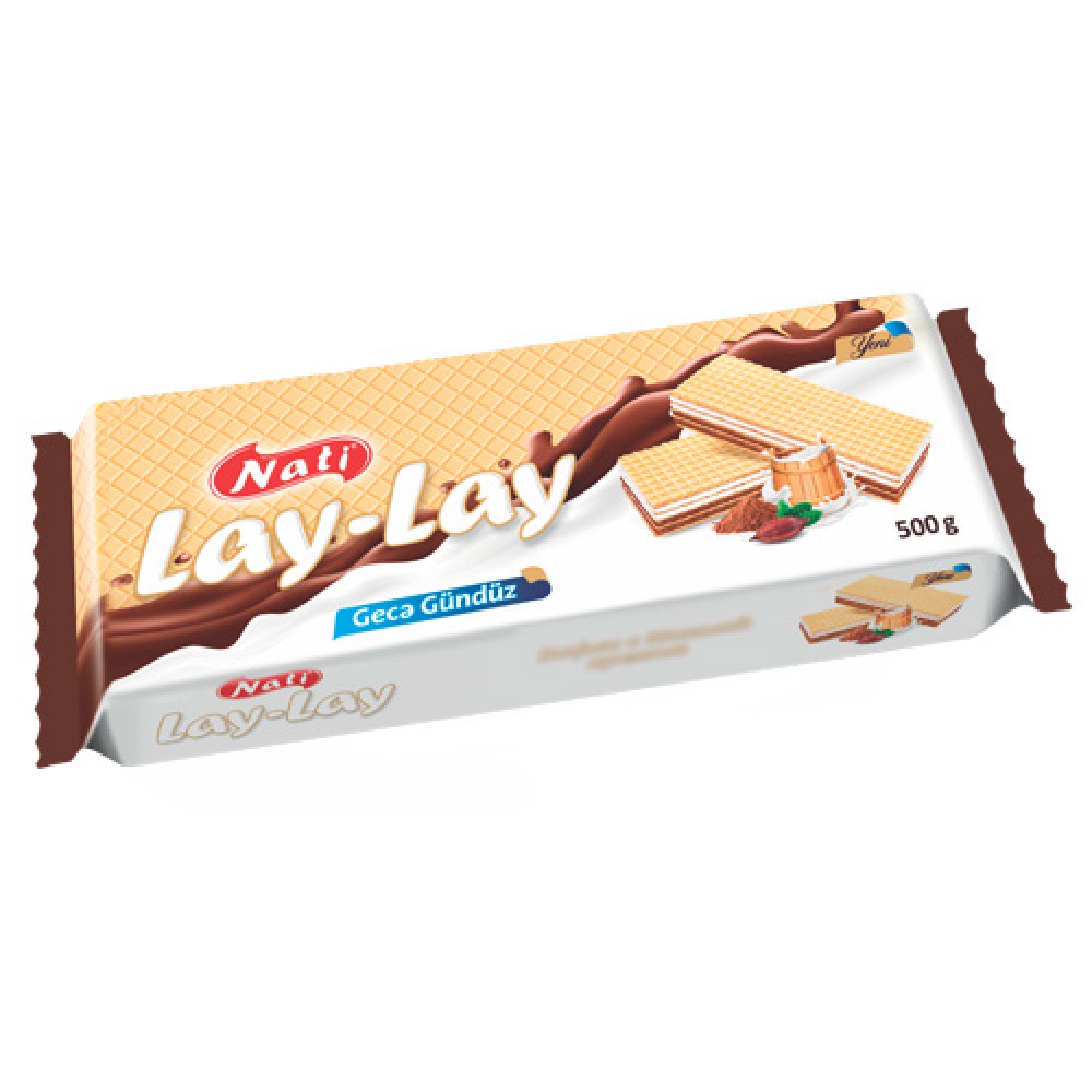 LEZZET 500GR LAY-LAY VAFLI GECE-GUNDUZ