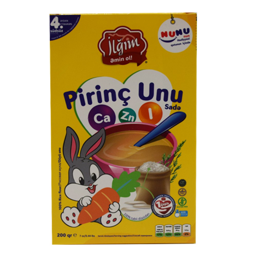 ILGIM 200GR PIRINC UNU