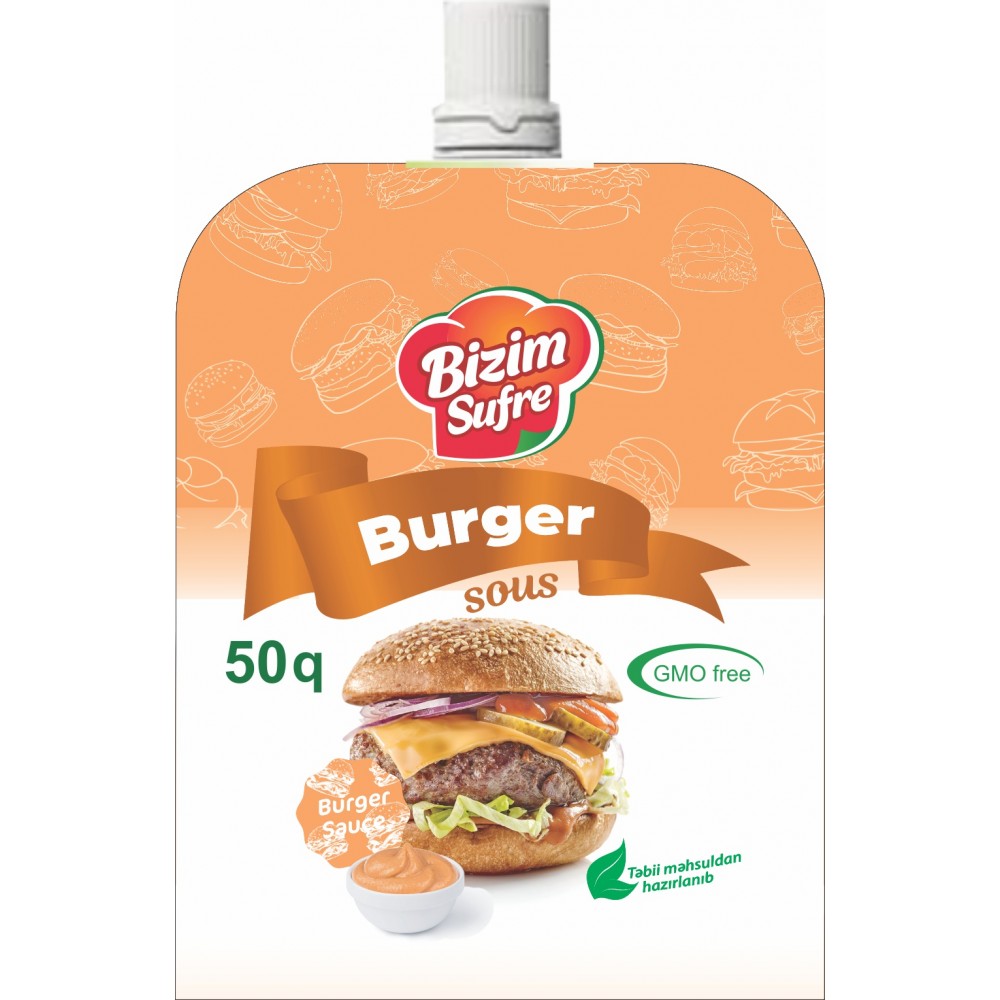 BIZIM SUFRE 50GR DOYPACK BURGER SOUS