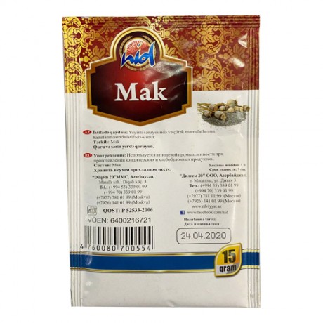 NID 15GR EDV.MAK POSET