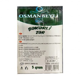 OSMANBEYLI 5GR SEKERLI ZER POSET