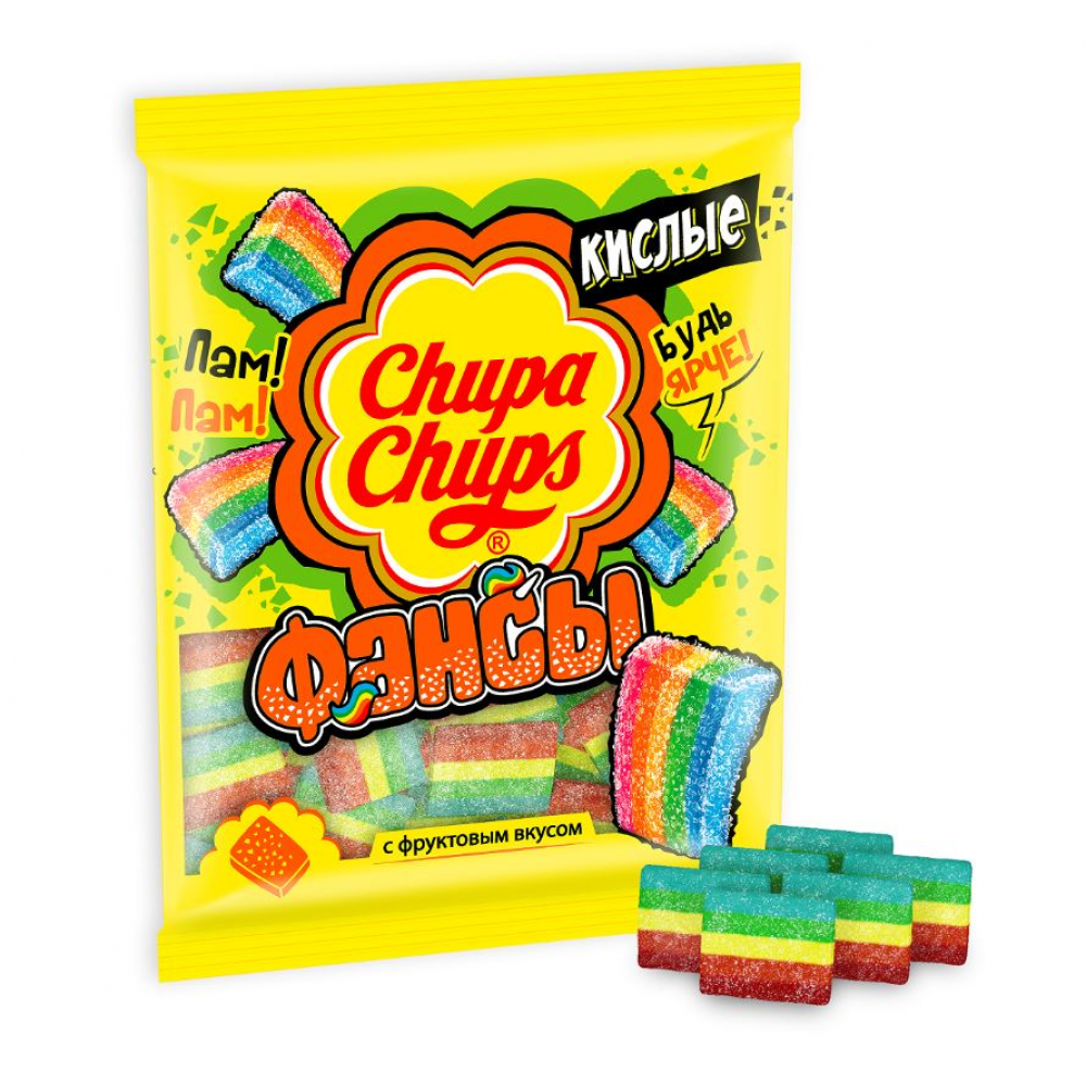 CHUPA CHUPS 70GR KISLIE FANSI