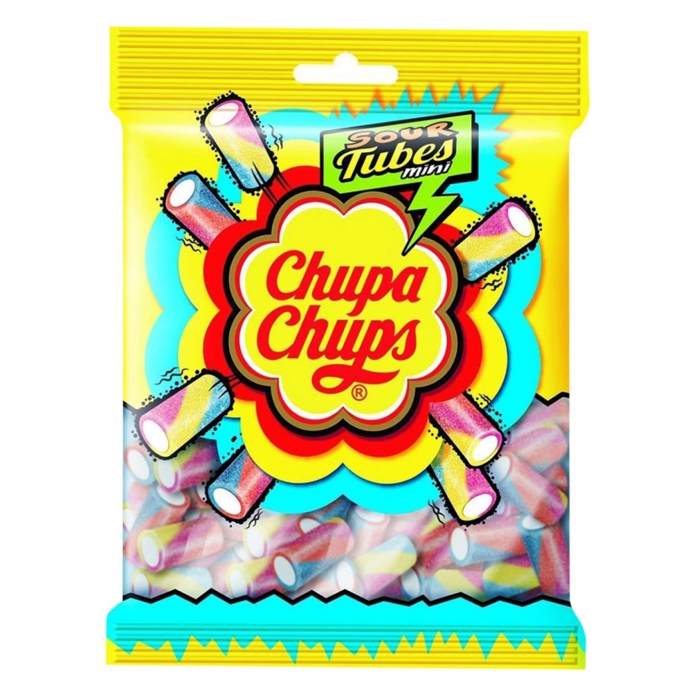 CHUPA CHUPS 70GR MARMELAD SOUR TUBES