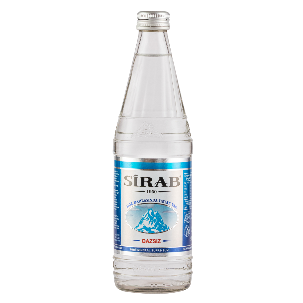 SIRAB 0.5LT QAZSIZ SU S/Q