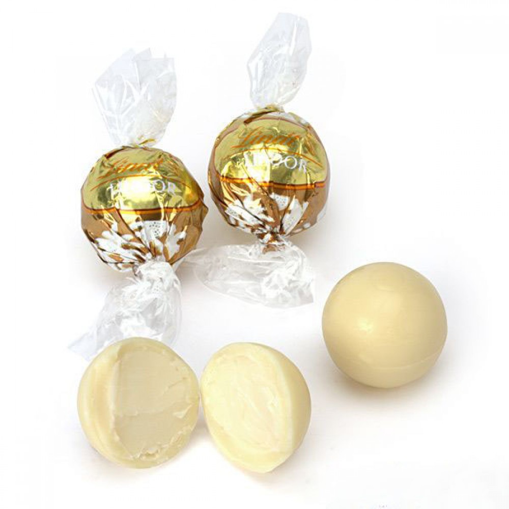 SOKOLAD LINDT LINDOR WHITE BALLS KG