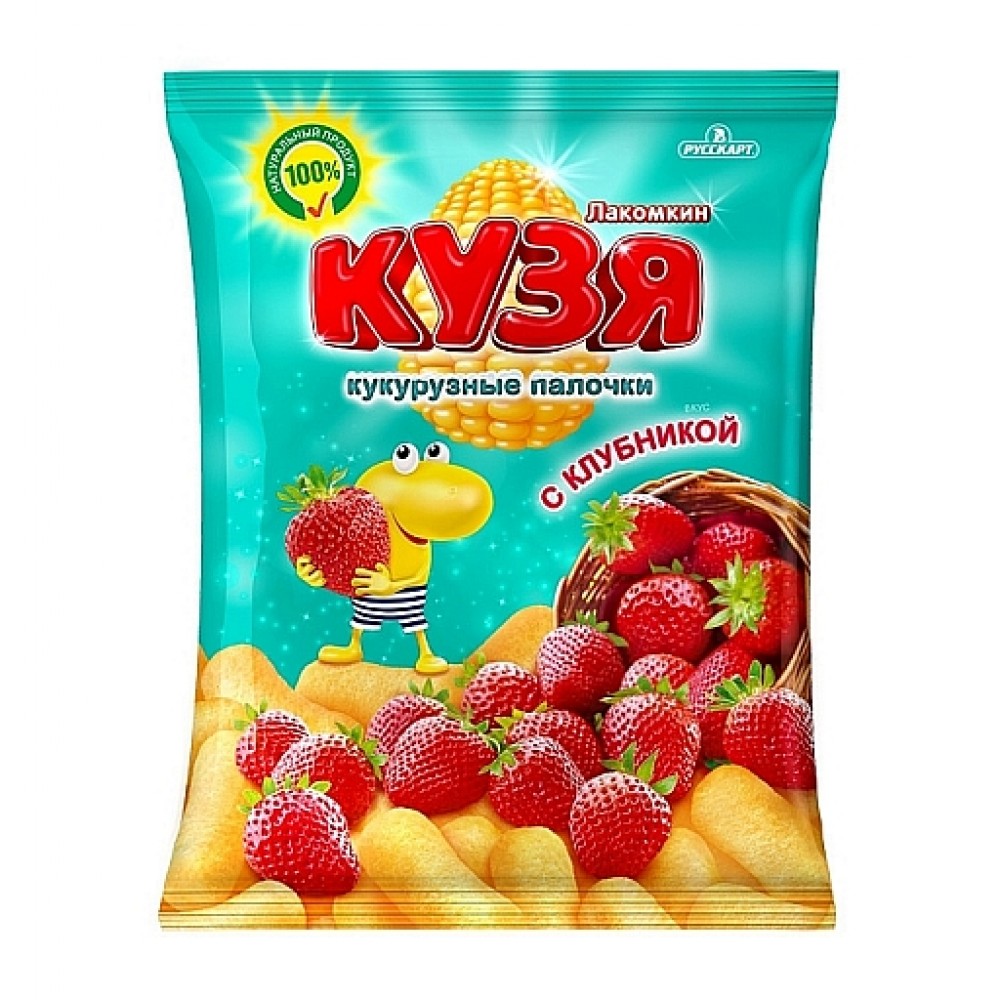 RUSSKART KUZYA 100GR KUKURUZNIE PALOCKI CIYELEK