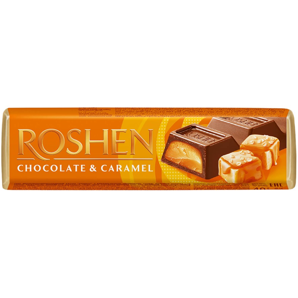 ROSHEN 40GR CHOCOLATE CARAMEL