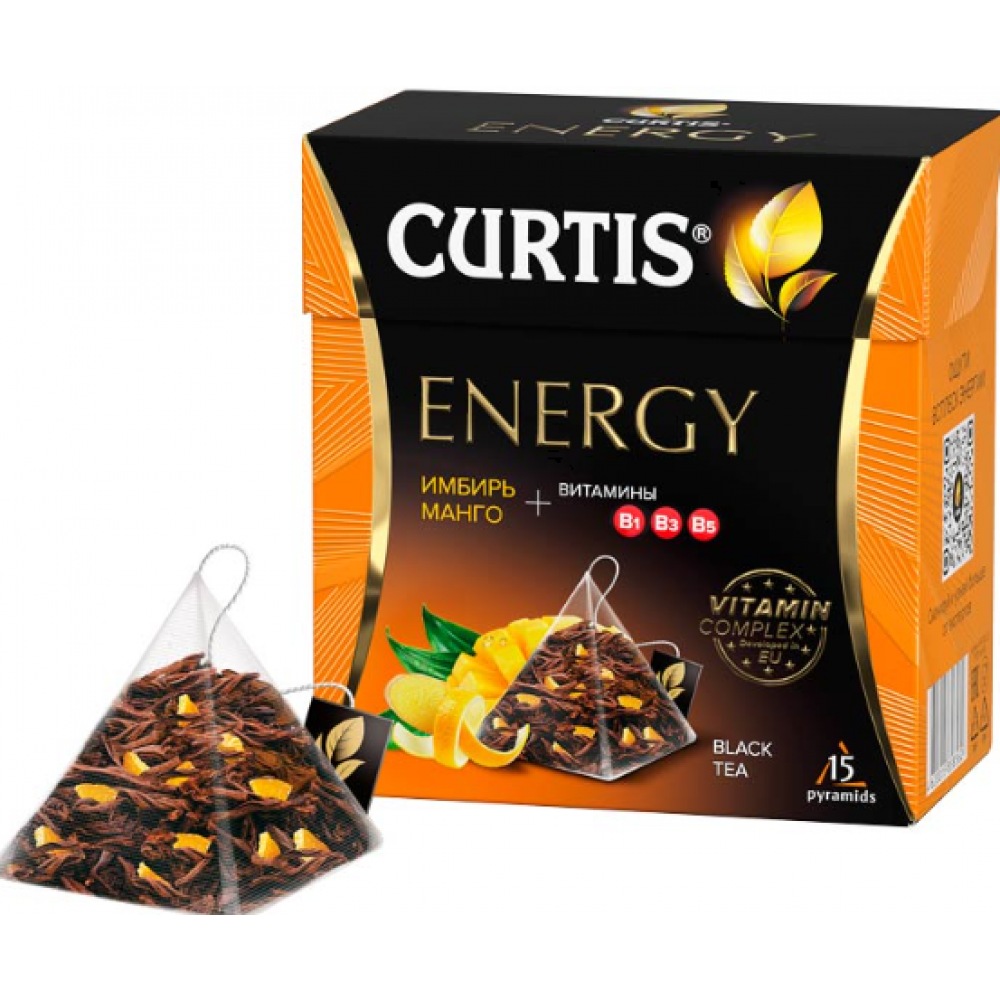 CURTIS 15X1.7GR QARA CAY ENERGY IMBIR-MANGO QUTU