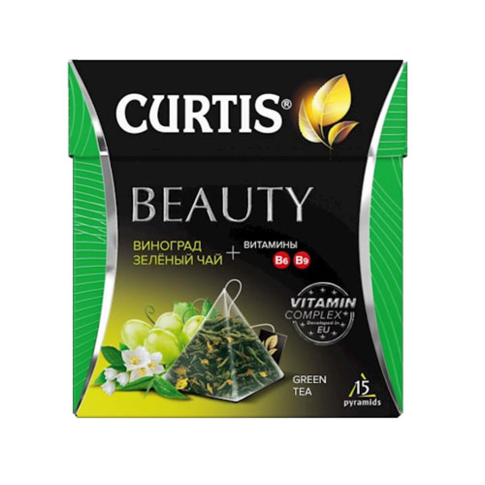 CURTIS 15X1.7GR BEAUTY GRAPE JASMIN GREEN TEA