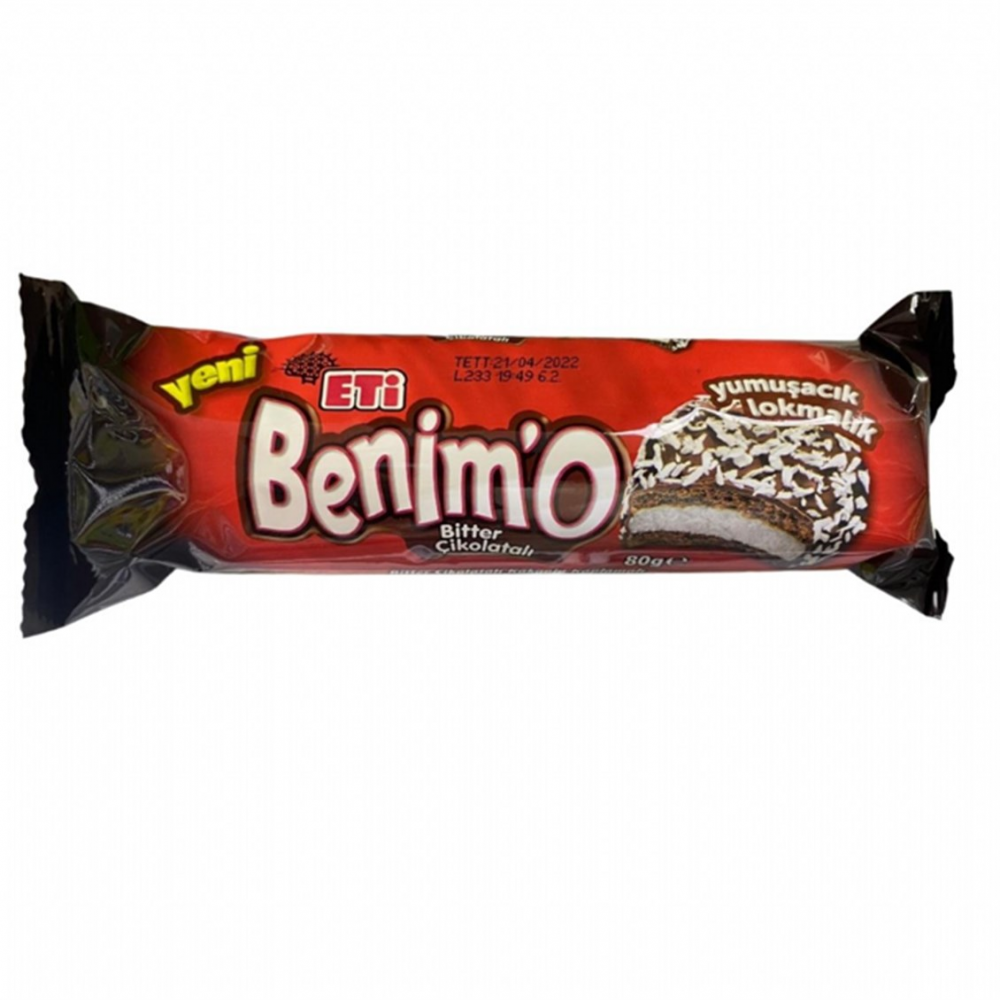 ETI 80GR BENIMO PECENYE BITTER CIKOLATALI