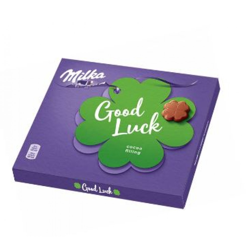 MILKA 110GR GOOD LUCK SUDLU SOKOLAD QUTU