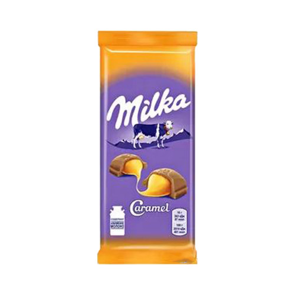 MILKA 90GR KARAMEL SOKOLAD