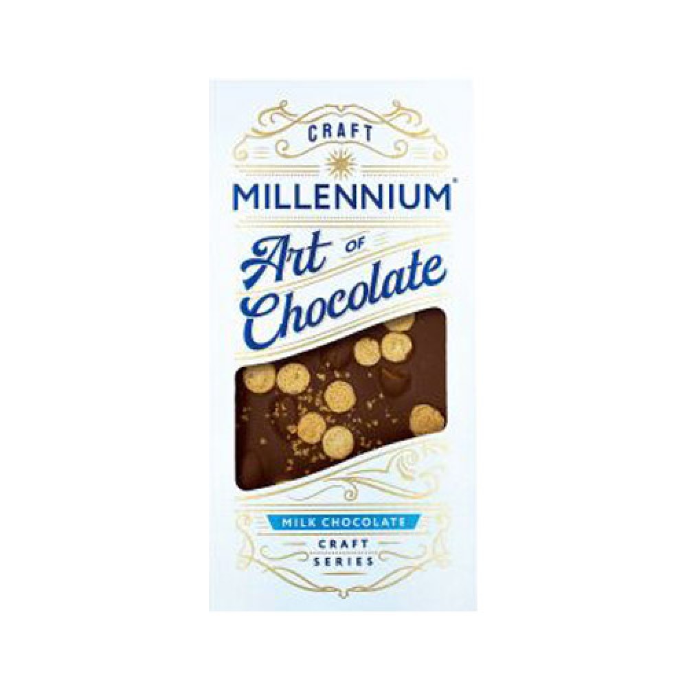 MILLENNIUM 100GR MILK CHOCOLATE WITH SWEET. PLITKA