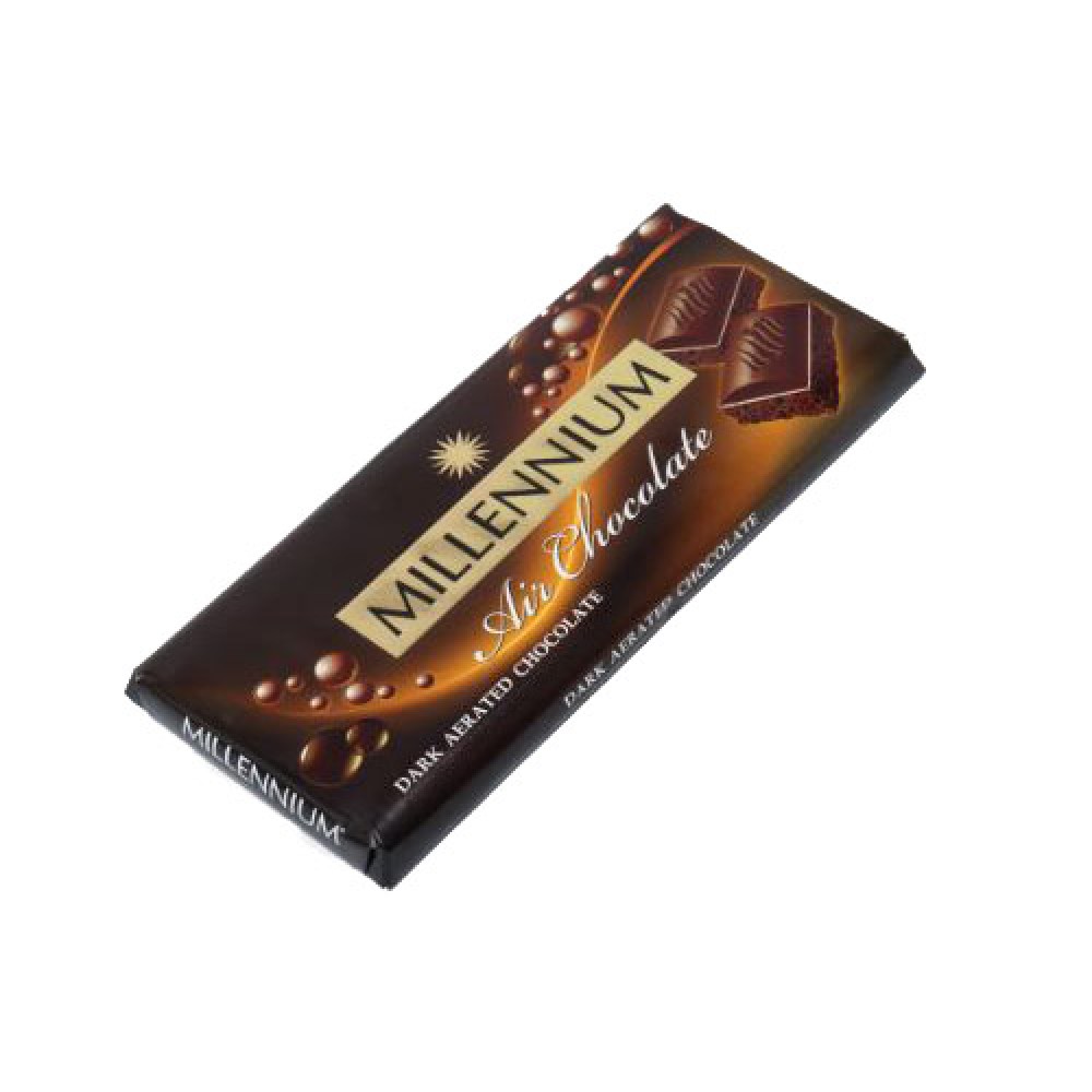MILLENNIUM 90GR DARK SOKOLAD AIR PLITKA