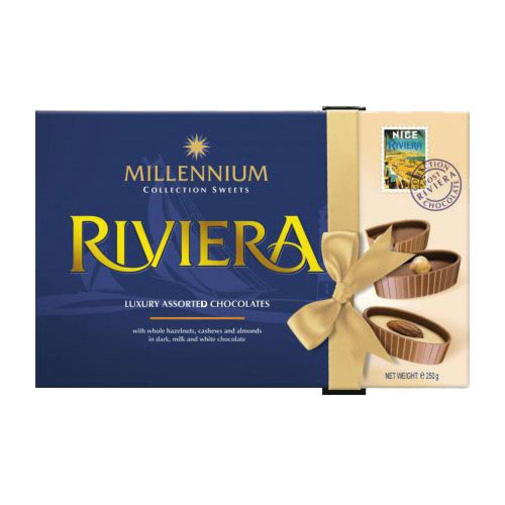 MILLENNIUM 250GR RIVIERA SOKOLAD QUTU